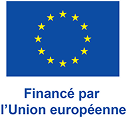 Logo de l’Union européenne finançant la plateforme de formation ECCAS